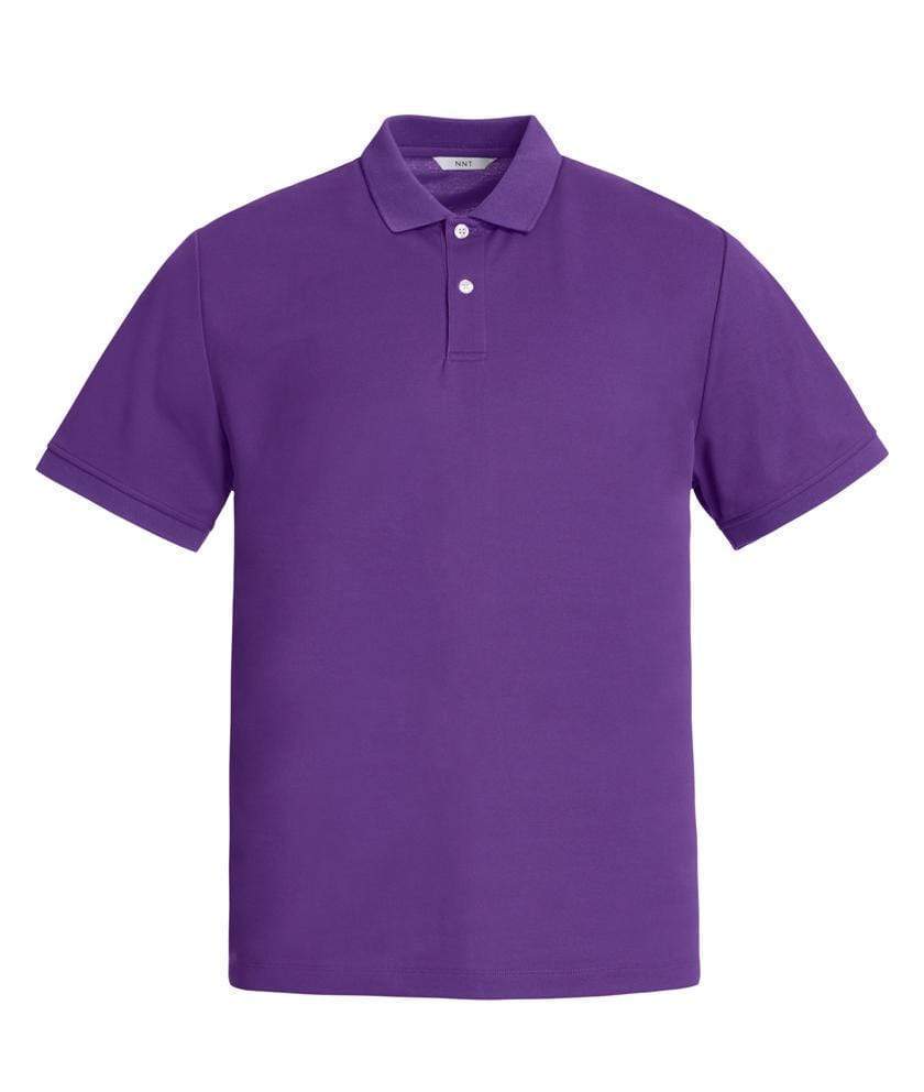NNT Short Sleeve Polo CATJ2M Corporate Wear NNT Purple S 